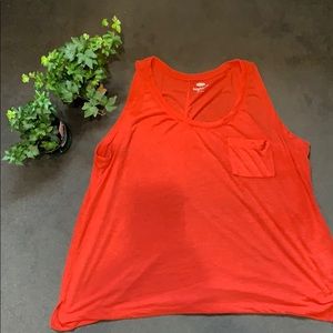 Old Navy linen Boyfriend Tank